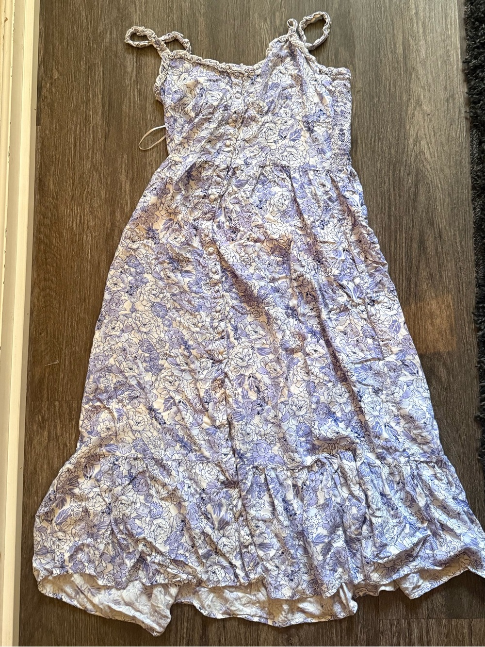 Women’s Floral Sundress with Spaghetti Straps